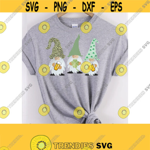 St Patricks Day Gnome Sublimation Gnome Gnome PNG Gnome Print File Gnome Clipart ST Patricks Day T Shirt Design Grome Sublimation