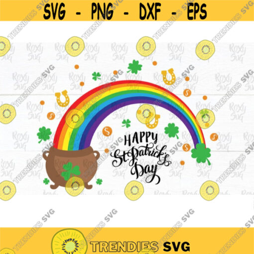 St patrick day st patrick day svg St Patricks day pot with coins Shamrock svg happy st patricks day st patricks day vector cut file