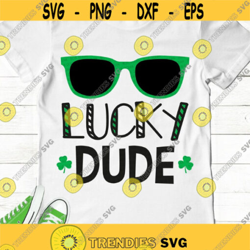 St. Patricks boy SVG Lucky Dude SVG Mr. Lucky Digital cut files