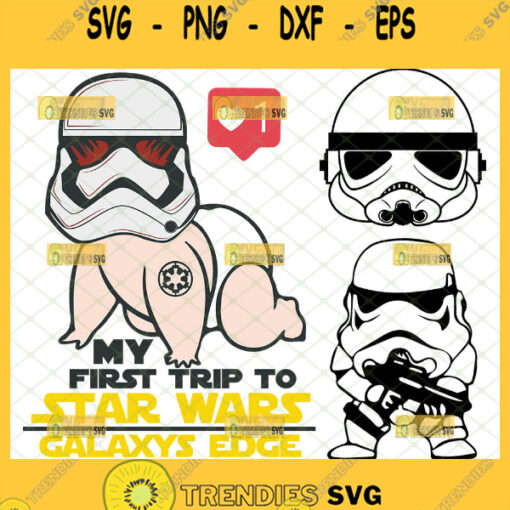 Star Wars Baby Stormtrooper Svg Bundle 1