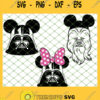 Star Wars Chewbacca With Mouse Ears SVG PNG DXF EPS 1