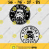 Star Wars Coffee Starbucks SVG PNG EPS File For Cricut Silhouette Cut Files Vector Digital File