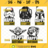 Star Wars Happy Birthday Svg Bundle 1