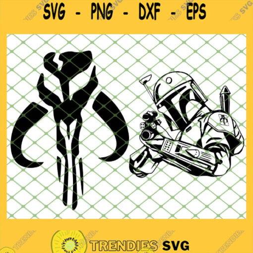Star Wars Mandalorian SVG PNG DXF EPS 1