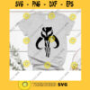 Star Wars Mandalorian Symbol SVG Mandalorian Symbol Digital Cut File Star Wars Svg Jpg Png Eps Dxf Cricut Design