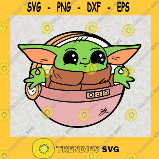 Star Wars SVG Baby Yoda SVG Digital Cut File Star Wars Svg