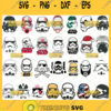 Star Wars Stormtrooper Helmet Drawing Logo Svg Bundle 1