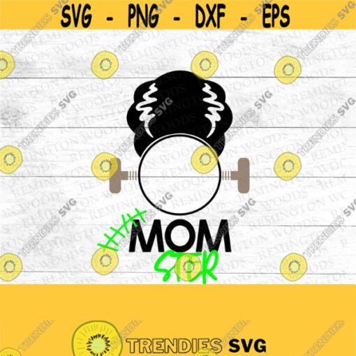 Starbucks 24 oz cold cup logo wrap SVG momster Halloween monster mom digital download mom gift Design 124