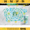 Starbucks Full Wrap Fish svg Starbucks cup svgfor Starbucks cold Cup 24 oz. SVG file for Cricut Design 301 copy