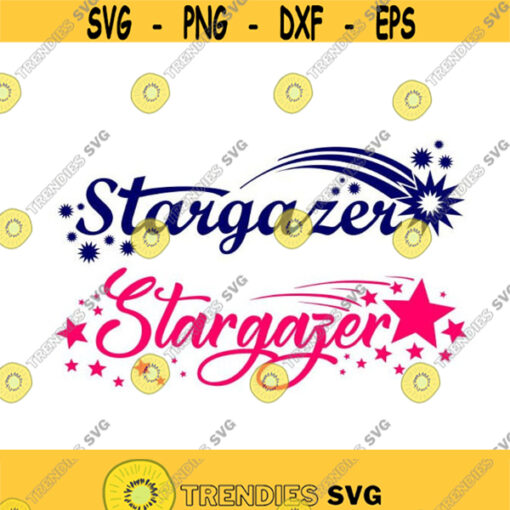 Stargazer Star Space Cuttable Design SVG PNG DXF eps Designs Cameo File Silhouette Design 1768