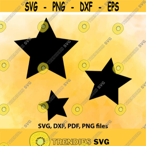 Stars SVG Stars DXF Stars Cut File Stars PNG Stars Cricut Stars Silhouette Stars studio Stars Cutting Stars Clipart Stars design Design 218