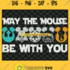 Starwar Disney Mickey May The Mouse Be With You SVG PNG DXF EPS 1
