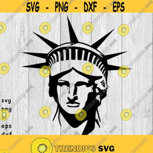 Statue of Liberty svg png ai eps dxf DIGITAL FILES for Cricut CNC and other cut or print projects Design 317