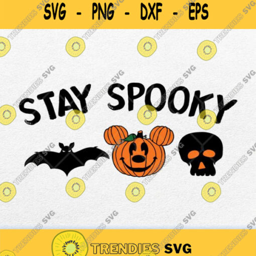 Stay Spooky Halloween Svg Png
