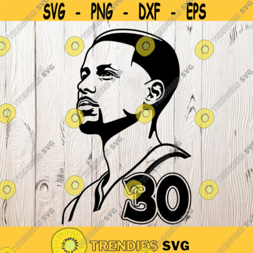 Steph Curry SVG Cutting Files 2 NBA vector clipart Stephen Curry svg nba svg Files for Cricut Golden State nba team Warriors. Design 22