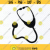 Stethoscope SVG File Medical Vector Images Silhouette Clip Art heart SVG Files For Cricut Eps Png dxf ClipArt Medical nurse svg images Design 634