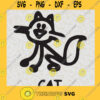 Stick Cat SVG Stick Family Digital Files Cut Files For Cricut Instant Download Vector Download Print Files