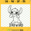 Stitch Stay Weird SVG PNG DXF EPS 1