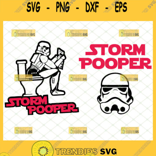 Storm Pooper Svg Bundle Disney Star Wars Baby Onesie Svg 1