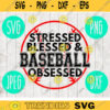Stressed Blessed and Baseball Obsessed svg png jpeg dxf cutting file Softball Baseball Commercial Use Vinyl Cut File heart 832
