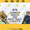 Summer Nights and Race Track Nights Drag Racing Race Track svg Racing Svg Files for Cricut Race Car svg Mom of Boys svg Mom Life svg Design 260