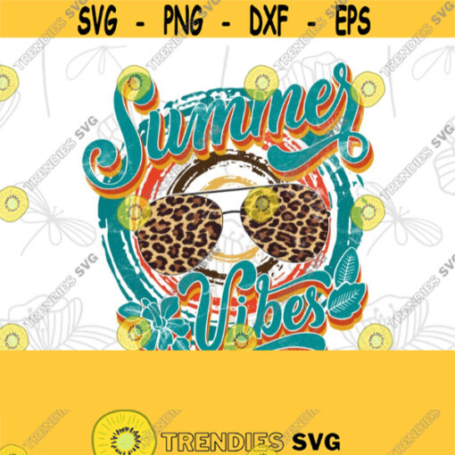 Summer PNG Vacation PNG Summer Vibes PNG Vintage Logo Digital Download Sublimation Designs Instant Download png Design 221