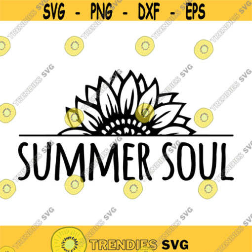 Summer Soul Decal Files cut files for cricut svg png dxf Design 428