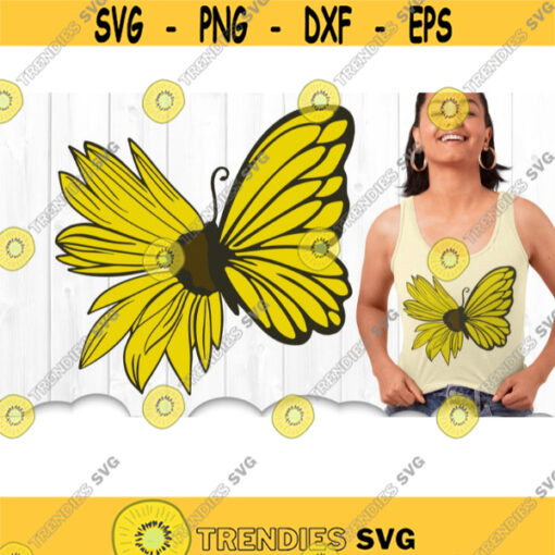 Sunflower Bundle Svg Sunflower Split svg Sunflower Monogram SVG Half Sunflower SVG Cut files Cricut Silhouette.jpg