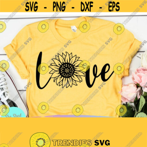 Sunflower SVG Files For Cricut Sunflowers Svg Sunflower Mandala Svg Love Svg Inspirational Svg Christian Png Flower Svg Quote Svg Design 21