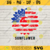 Sunflower SVG Flower Svg American flag Digital Download Clipart Distressed Sunflower Svg File Cricut Png Jpg Silhouette Download 550 copy