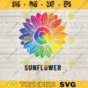 Sunflower SVG Flower Svg Digital Download Clipart Distressed Sunflower Svg File Cricut Png Jpg Silhouette Instant Download 631 copy
