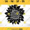 Sunflower SVG Sunflower Png Sunflower Dxf Sunflower Clipart Sunflower Svg files for Cricut Silhouette Sublimation Designs Downloads