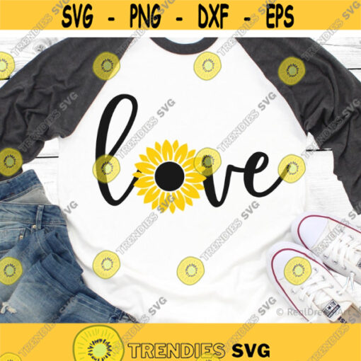 Sunflower Svg Files For Cricut Customizable Home Svg Floral Round Svg Dxf Cut Files Sunflower Svg Sunflower Clipart Iron On Transfer .jpg