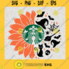 Sunflower Witch Starbucks Svg Witch Starbucks Svg Halloween Starbucks Svg