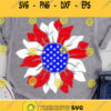 Sunflower svg 4th of July Svg Fourth of July Svg America Svg USA Svg Patriot svg Svg files for Cricut Sublimation Designs Downloads