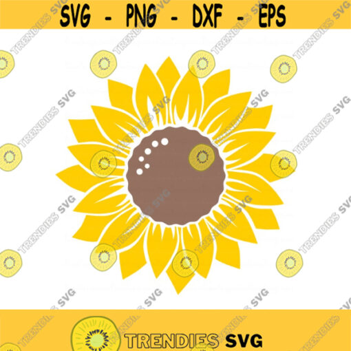 Sunflower svg flower svg png dxf Cutting files Cricut Cute svg designs print for t shirt Design 835