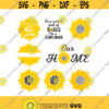 Sunflower svg home svg mom svg png dxf Cutting files Cricut Cute svg designs print for t shirt bundle Design 308