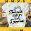 Sunrise Sunburn Sunset Repeat Svg Cut File Summer Svg Designs Beach Svg Summer Svg Vacation Svg Summer Cut Files Design 357