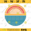 Sunset SVG vintage SVGSunset rainbow SVGRetro circle png digital file 142