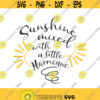 Sunshine mixed with a little hurricane svg png dxf Cutting files Cricut Cute svg designs print for t shirt quote svg Design 46