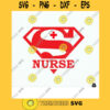 Super Nurse T shirt Design Svg. Super Nurse Vinyl Shirt Cut File Svg Dxf Png Eps. Super Nurse Svg Cut File. Super Nurse Iron on