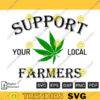 Support Your Local Farmer SVG PNG Custom File Printable File for Cricut Silhouette