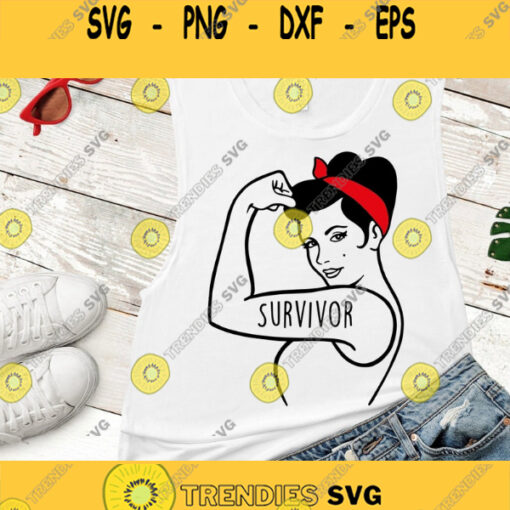 Survivor SVG SVG Dxf Eps Jpeg Png Ai Pdf Cut File Breast Cancer Svg Cancer Survivor T shirt Graphic Cancer Survivor Printable