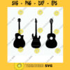 Svg Guitar. Guitar vector. Guitar clipart. Electric Acoustic guitar instant download svg eps dxf png