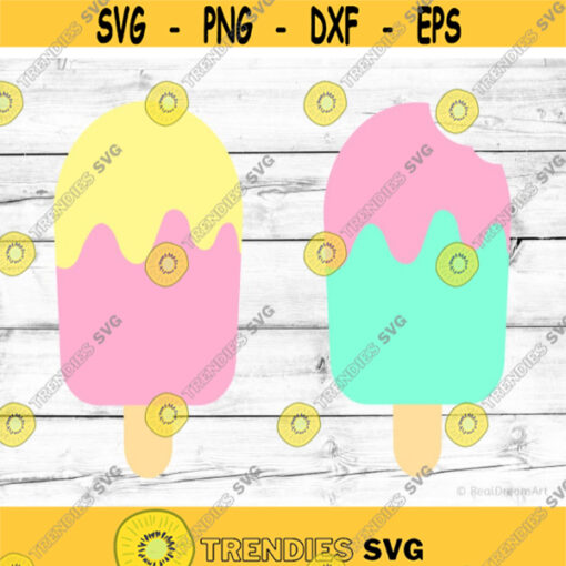 Svg Monogram Svg Silhouette Svg Ice Cream Split Monogram Svg for Silhouette Ice Cream Svg for Cricut Png File