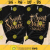 Sweet Sixteen SVG Sweet Sixteen Squad SVG Sweet 16 SVG 16th birthday digital cut files