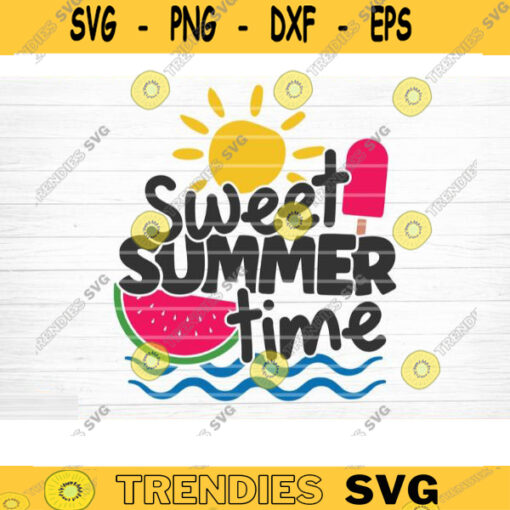 Sweet Summer Time SVG File Beach Summer Bundle SVG Beach Summer Quote Svg Hello Summer SVG Beach Life Svg Silhouette Cricut Design 1328 copy