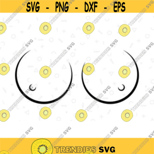 Symbol Boobs SVG. Nude SVG. Boobs Vector. Boobs Clipart. Boobs Cricut. Boobs Silhouette. Boobs Svg. Tits Vector. Breast Cancer Svg. EPS.