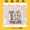 T is for Teacher svgTeacher shirt svgBack to school svgTeacher cut fileTeacher saying svgTeacher quote svg1st day of school svg