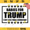 TRUMP Baby SVGDonald Trump for President 2020 svg Trump Babies 2020 SVG Keep America Great svg American baby svg Vector 263 copy